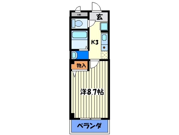 グランボヌ－ルの物件間取画像